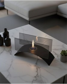 Resim Reyo Stove Ametis Masaüstü Bioethanol Şömine 