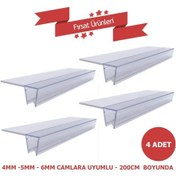 Resim Duşakabin Yedek Parça Suluk Fitil Takımı Şeffaf 