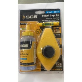 Resim Sgs Boyalı Çırpı Ipi 30 M Mavi 