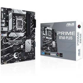 Resim ASUS PRIME B760-PLUS 7200MHZ(OC) RGB M.2 1700P ATX DDR5 ANAKART 