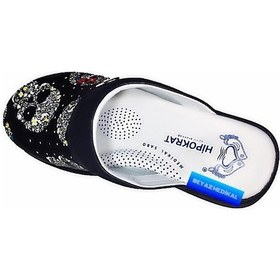 Resim Hipokrat Kuru Kafa Desenli Tam Ortopedik Sabo Terlik 