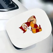 Resim Galatasaray Taraftarları için Mat Bitişli Kendinden Yapışkanlı Vinil Etiket - Canlı Takım Logosu ve Renkleri ile Dayanıklı Tek Kullanımlık Araba, Laptoplar, Kasklar, Motosikletler, Su Şişeleri, Tampon Çıkartmaları 