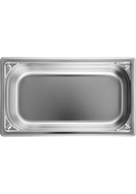 Resim Gastronorm Küvet Paslanmaz Çelik Gn 1/3 - 200 Mm Gümüş 