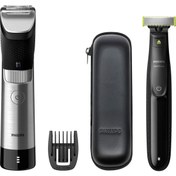 Resim Philips 9000 Prestige Düzeltici Tıraş Makinesi, Uzun Klipsli Ve Tek Bıçaklı (MODEL BT9810/15) 