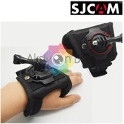 Resim Sjcam Sj4000 Sj5000 360 Derece El Kol Bağlantı Aparatı Bandı 