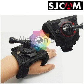 Resim Sjcam Sj4000 Sj5000 360 Derece El Kol Bağlantı Aparatı Bandı 