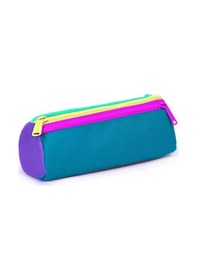 Resim Coral High Kids Pembe Pastel Renkli Üç Bölmeli Kalem Çantası 22059 