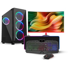 Resim SECLIFE GM-1269 i5-12500 16GB 512GB 6GB 1660TI 500W Dos +27" Monitör Oyuncu Pc 