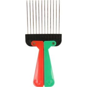 Resim Baoblaze Kıvırcık Saçlar Için Saç Styling Aracı Kadınlar ve Erkekler Için Yumruk Saç Tarak (Yurt Dışından) 