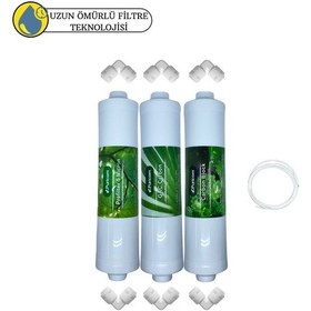 Resim Puricom Kapalı Kasa Su Arıtma Cihazlarına Sertifikalı 3 Lü Ön Filtre İ 