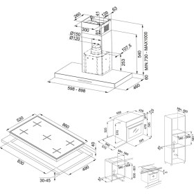Resim Franke Ankastre Set (Fcr 925 Tc BK/XS/900 Black/inox Davlumbaz Fhng 905 4g Tc Bk C Black Ocak Fsl 86 H Xs Black/inox Fırın) 