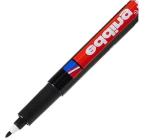 Resim Erdo Ticaret 3'lü Siyah Asetat Kalem Seti, 1 mm Yuvarlak Uçlu 