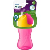 Resim Philips Avent Desenli Pipetli Bardak 12 ay + 