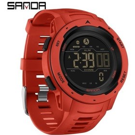 Resim Cloud011 Kırmızı Sanda 5atm Fitness Saati: Adım Sayar, Kalori Sayacı, Suya Dayanıklı, Spor Ve Koşu İçin Diğer 