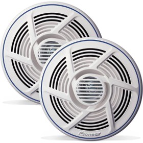 Resim Empressco 16 cm 100W Çok Renkli Denizcilik Hoparlör, Yüksek Ses Kalitesi 