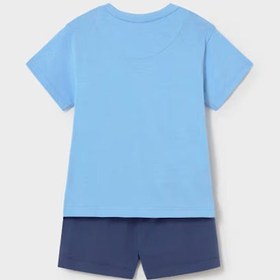 Resim Mayoral Erkek Bebek Şort Tshirt Takım Mavi - 18 Ay 