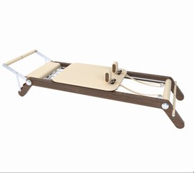 Resim Pent PX50 - Pilates Reformer - Beige / Dark Walnut 
