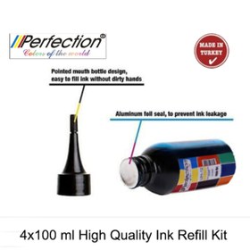 Resim Perfection Hp Deskjet 652 BK (F6V25A) Uyumlu Kartuş Dolum Seti 
