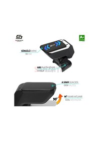 Resim S-dizayn Ford Connect Kol Dayama Kolçak Abs Vidalı Siyah 2009-2014 A+kalite 