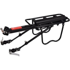 Resim Hızlı Çıkarılabilir Ayarlanabilir Bisiklet Bisiklet Kargo Rafı Bisiklet Arka Rafı Dağ Yolu Bisikleti Bisiklet Kargo Bagaj Taşıyıcı Rafı Çok Renkli 
