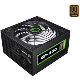 Resim GAMEMAX Gp-650 Apfc 14cm 80 (BRONZ) 650w Power Supply 