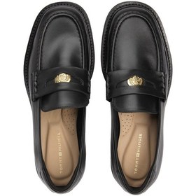 Resim Siyah Kadın Loafer-8913 Siyah 