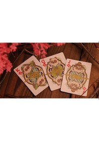Resim Room One Tanuki Yukaku Oiran-dochu Premium Oyun Kağıdı İskambil Kartları Destesi 