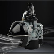 Resim Cloudstore Gümüş Motor Karbüratörü 19mm F37 Dellorto Sha1515 Sha1412 Peugeot 103 Mbk 51 Av10 49cc Mini Off-road 