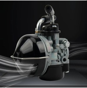 Resim Cloudstore Gümüş Motor Karbüratörü 19mm F37 Dellorto Sha1515 Sha1412 Peugeot 103 Mbk 51 Av10 49cc Mini Off-road 