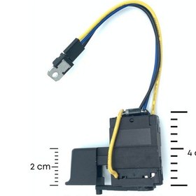Resim Elektronik Hız Tetik Dc Motor Şarjlı Matkap Tetik 