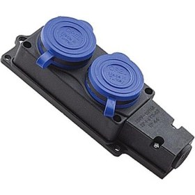 Resim Orel 1 x 16 Monofaze Kauçuk 2'li Grup Priz 