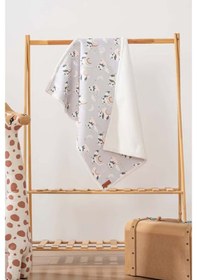 Resim Fluffy Bebek Battaniyesi 70x100 Cm Panda Desen Çok Renkli 