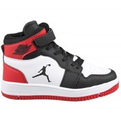 Resim Cool Haykat Boğazlı Siyah-kırmızı Çocuk Sneakers 001 