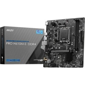 Resim MSI Pro H610M-S Intel H610 Soket 1700 Ddr4 3200MHZ (Oc) M.2 Anakart 