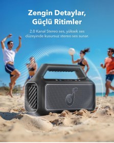 Resim Anker Soundcore Boom 2 SE Bluetooth Hoparlör - Siyah - A3148 