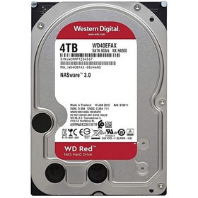 Resim WD RED 3.5 SATA III 6Gbs 4TB 256MB NAS WD40EFAX 