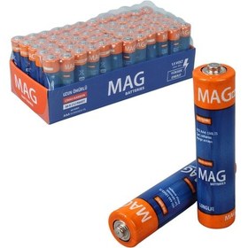 Resim Mag Batterıes Mg-26172 Karbon Çinko Aaa 60lı İnce Kalem Kumanda Pili R03 Um-4 5131 