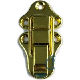 Resim Ayder Timya Sandık, Kutu Klipsi, Ön Kilidi - 72x40mm, Altın, 100 Adet TG/Tmya1395 214262 