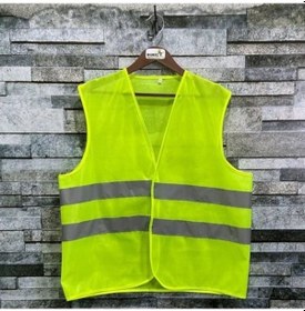 Resim Uiowoo Reflektörlü Işçi Tipi Ikaz Yeleği Neon Sarı 24 Adet 