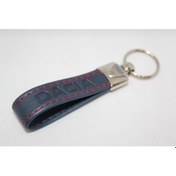 Resim Venotto Dacia Uyumlu Anahtarlık Deri Lacivert 