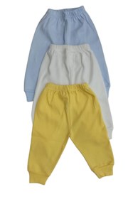 Resim bebedino Patiksiz Alt Pijama Ayaksız 3 Lü Paket 
