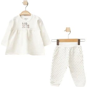Resim Aziz Bebe 2'li Takım 2319 Ekru 