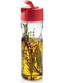 Resim Tupperware Duru Yağdanlık 1 Litre Kırmızı Kapak 