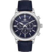 Resim Bigotti Erkek Kol Saati ESBG.B.10671-2 Deri Kordon 44 mm Kasa Çapı 