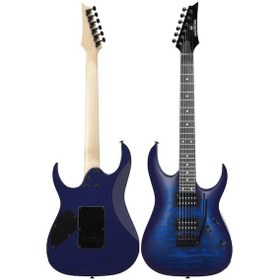 Resim Maxword Grade-st Blue Rosewood Klavye Hh Yüksek Kaliteli Floyde Rose Elektro Gitar 