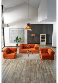 Resim Legom Avanos Aktivite Koltuğu Yatak Olabilen Çok Amaçlı Kanepe Koltuk Takımı Kiremit Kiremit 