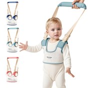Resim Ayarlanabilir Bebek Yürüyüş Kemer - Polyester, Tüm Mevsim Destek Küçükler İçin, Bebek Güvenliği İçin Düşme Önleme, Rahat Uygunluk İçin Ayarlanabilir Kayış, Bebek Güvenliği Ekipmanı | Ayarlanabilir Kayış Kemer | Dayanıklı Polyester Kemer, Bebek Ekipmanı 