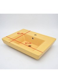 Resim Bocci Scala New 1190-021-0001 Lavabo Mandalina Sarısı 49 x 62 CM 1466841 