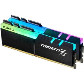 Resim G Skill Gskıll Trıdent Z Rgb 16gb (2x8) Ddr4-4800mhz Cl19 1.5v (f4-4800c19d-16gtzrc) 