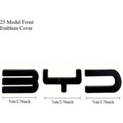 Resim Lumaworld Byd Song Plus Dm-i Ön Emblem Kapağı 25 Model Çizilmeye Dayanıklı Siyah Kapak 